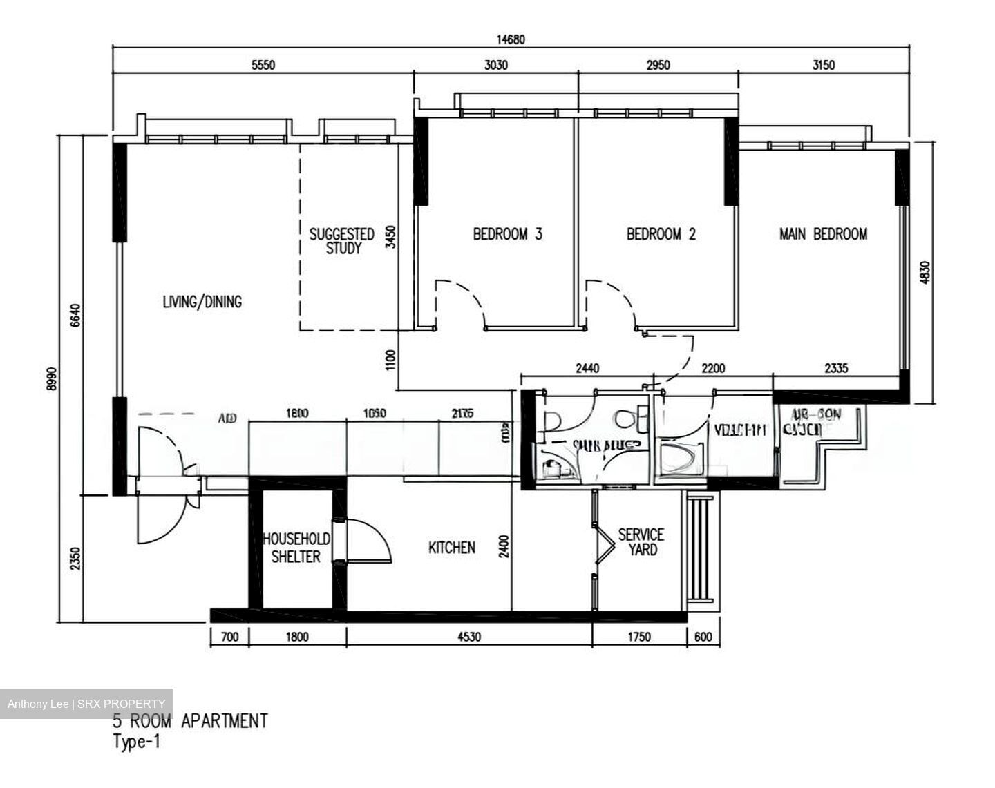 Blk 526 Hougang Avenue 6 (Hougang), HDB 4 Rooms #555781831